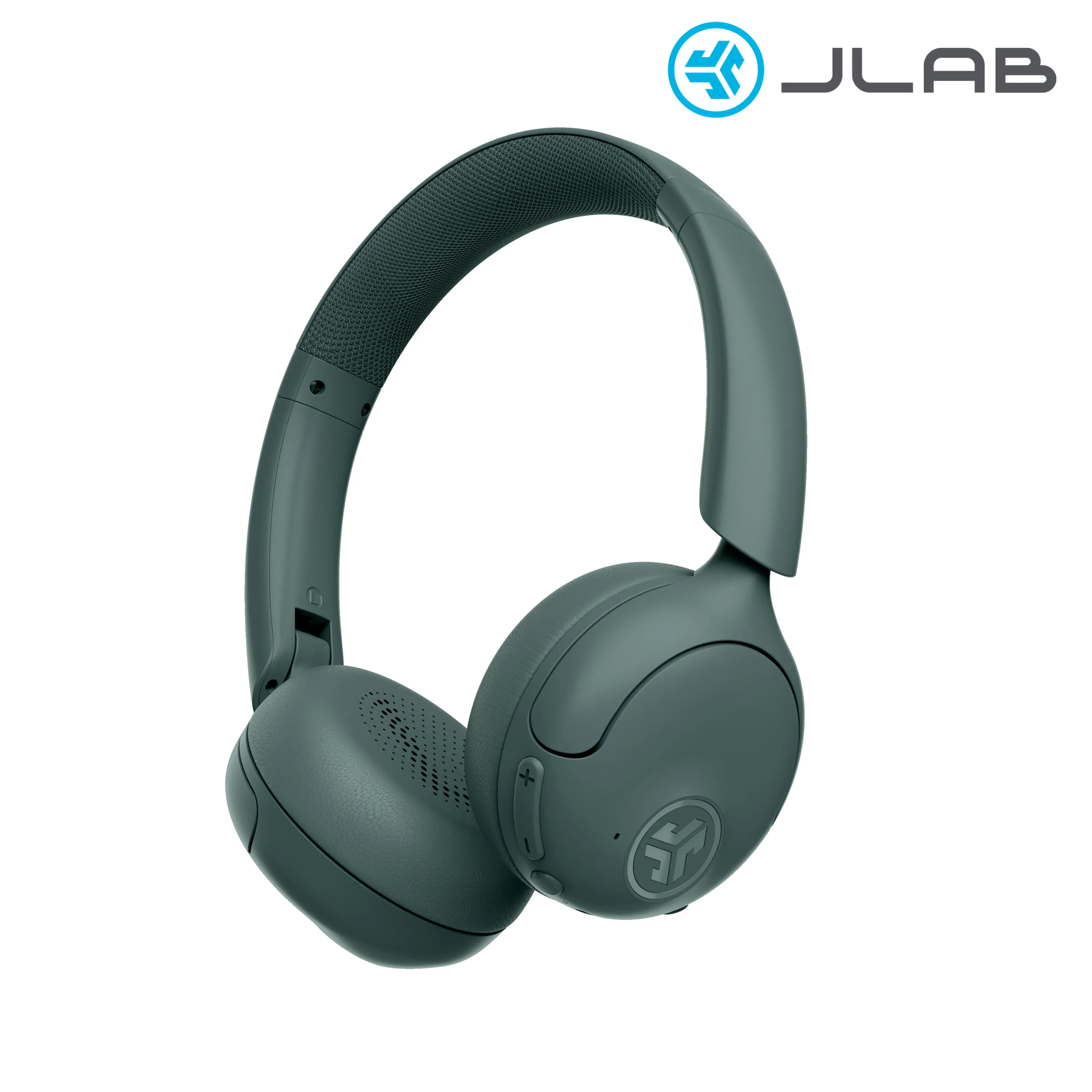 JLab Go Lux Active Noise Cancelling Headphones 40mm Drivers On Ear Hybrid ANC 70+ Hours Playtime Bluetooth 5.4 Customizable Sound Dual Mics for Clear