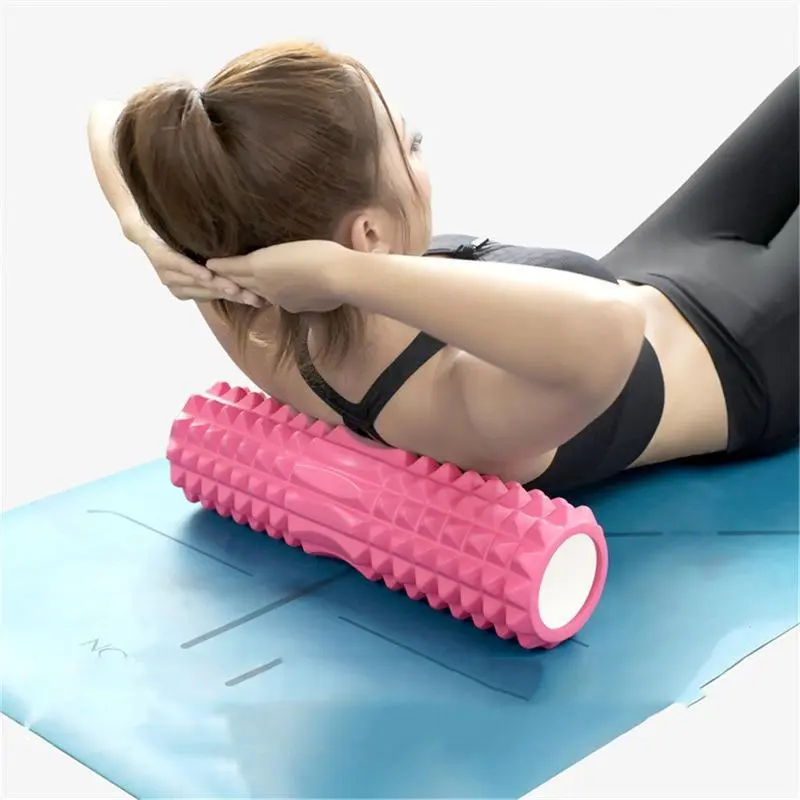 Foam roller - A muscle roller for deep back tissue massage to relieve back pain, a high-density back foam roller for relieving leg and arm back pain and muscle recovery, Exercise Equipment Foam roller - A muscle roller for deep back tissue massage to relieve back pain, a high-density back foam roller for relieving leg and arm back pain and muscle recovery, Exercise Equipment