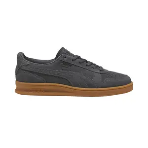 PUMA Mens Indoor Elevated Lace Up Sneakers Shoes Casual - Grey