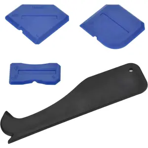 4 Count  Caulking Tools Set Sealant Finishing Tool Grout Scraper for  Sealant Grout Finishing Sealing