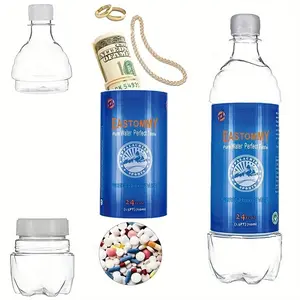 Water Bottle Design Storage Box, 1 Count Hidden Bottle Box, Secret Security Container, Stash Safe Box, Lockable Organizers, Organization for Home Office, Lockable Storage Boxes