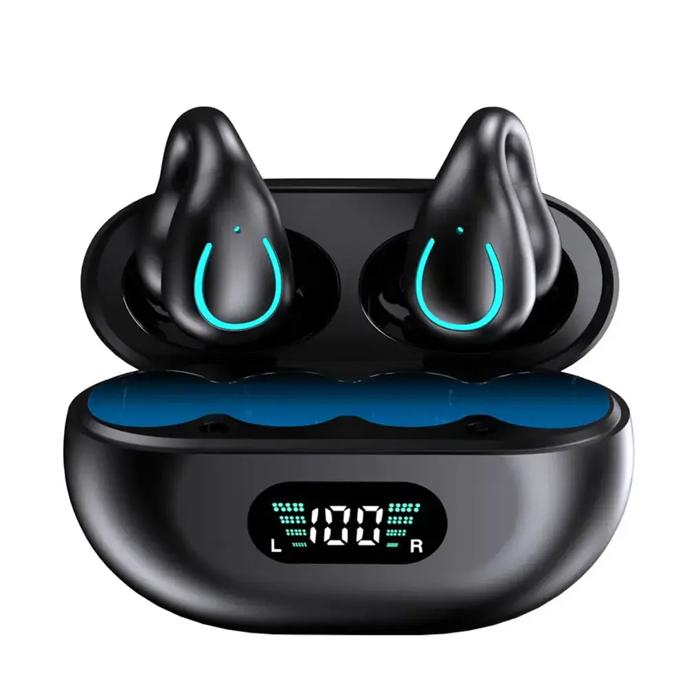 YYK-Q71 Comfortable Light Weight TWS Wireless In-Ear Audio Earbuds - Bluetooth Waterproof Sport Earphones for Content Creators, Outdoor Running, Light Weight Earbuds