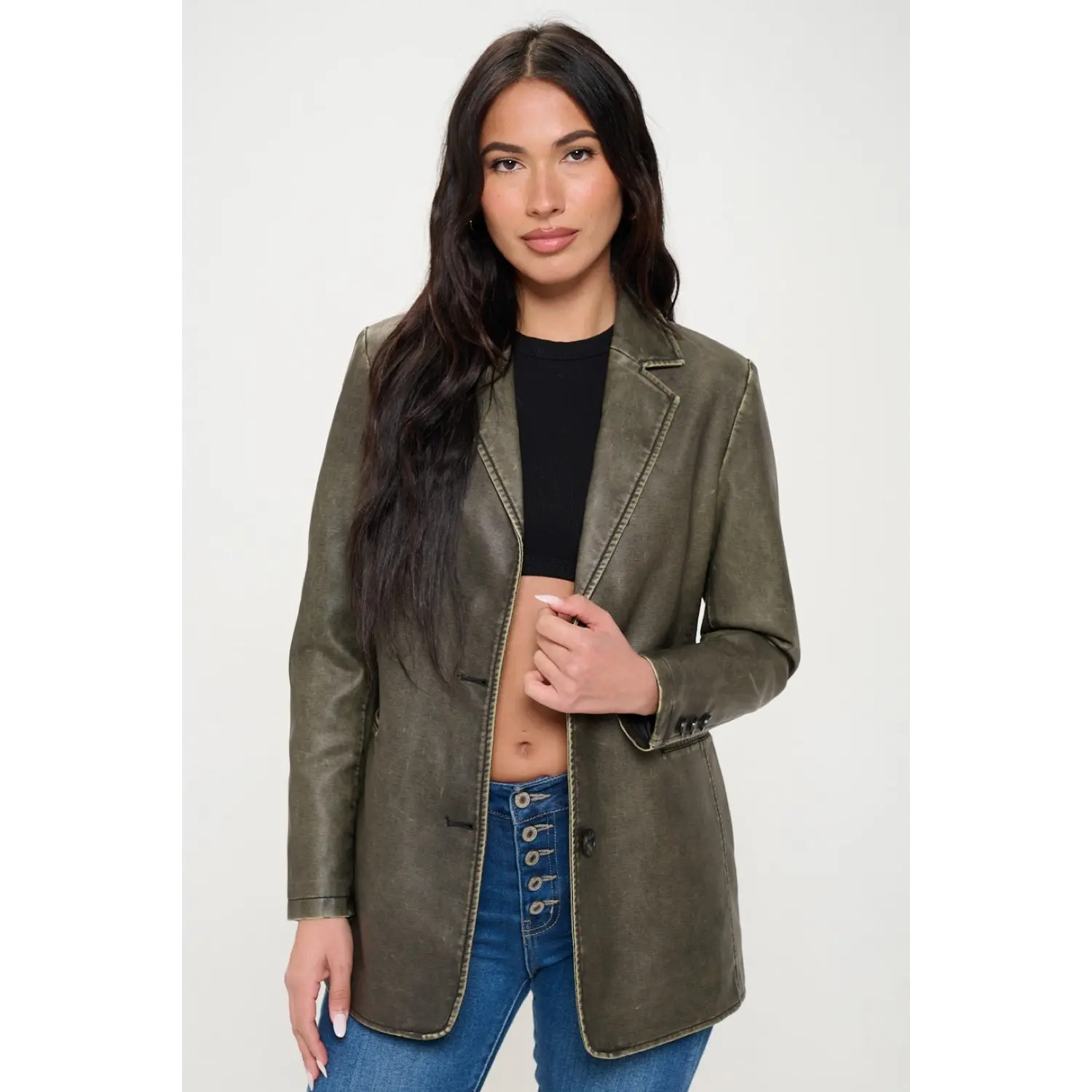 Barkley Vegan Leather Jacket