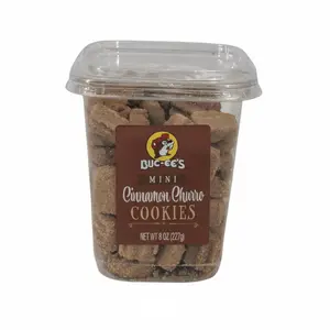 Buc-ee's Mini Cinnamon Churro Cookies Warm Spiced Delightfully Crispy Snacks for On-the-Go Sharing & Enjoyment 8 oz 227g - Crunchy