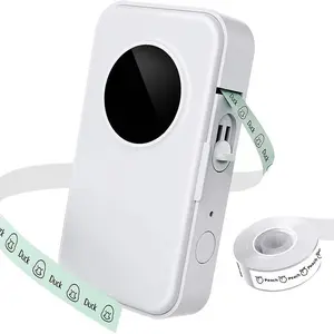 Label printer for home use, self-adhesive, Bluetooth, handheld mini thermal printer, label machine