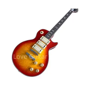 Custom Electric Guitar, Mahogany Body, abr-1 bridge,Gold Hardware, Free delivery
