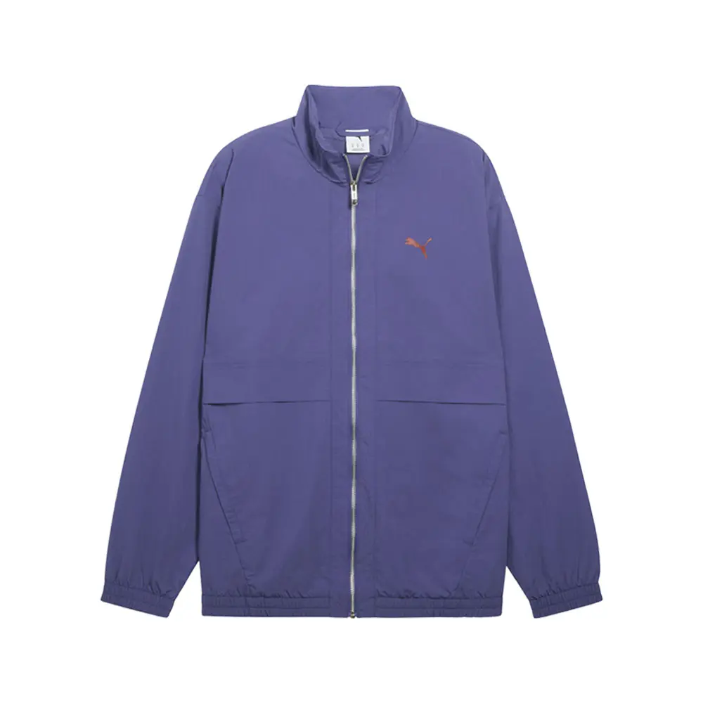 PUMA Mens Style Windbreaker Athletic Outerwear Casual - Blue