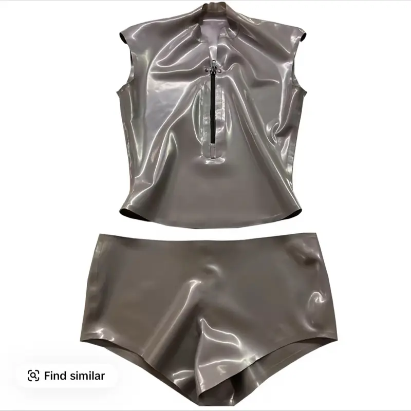 Latex two piece set Womenswear