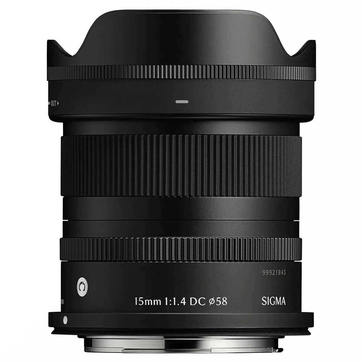 Sigma 15mm f/1.4 DC Contemporary Camera Lens for Canon RF Mount, Lightweight, Compact