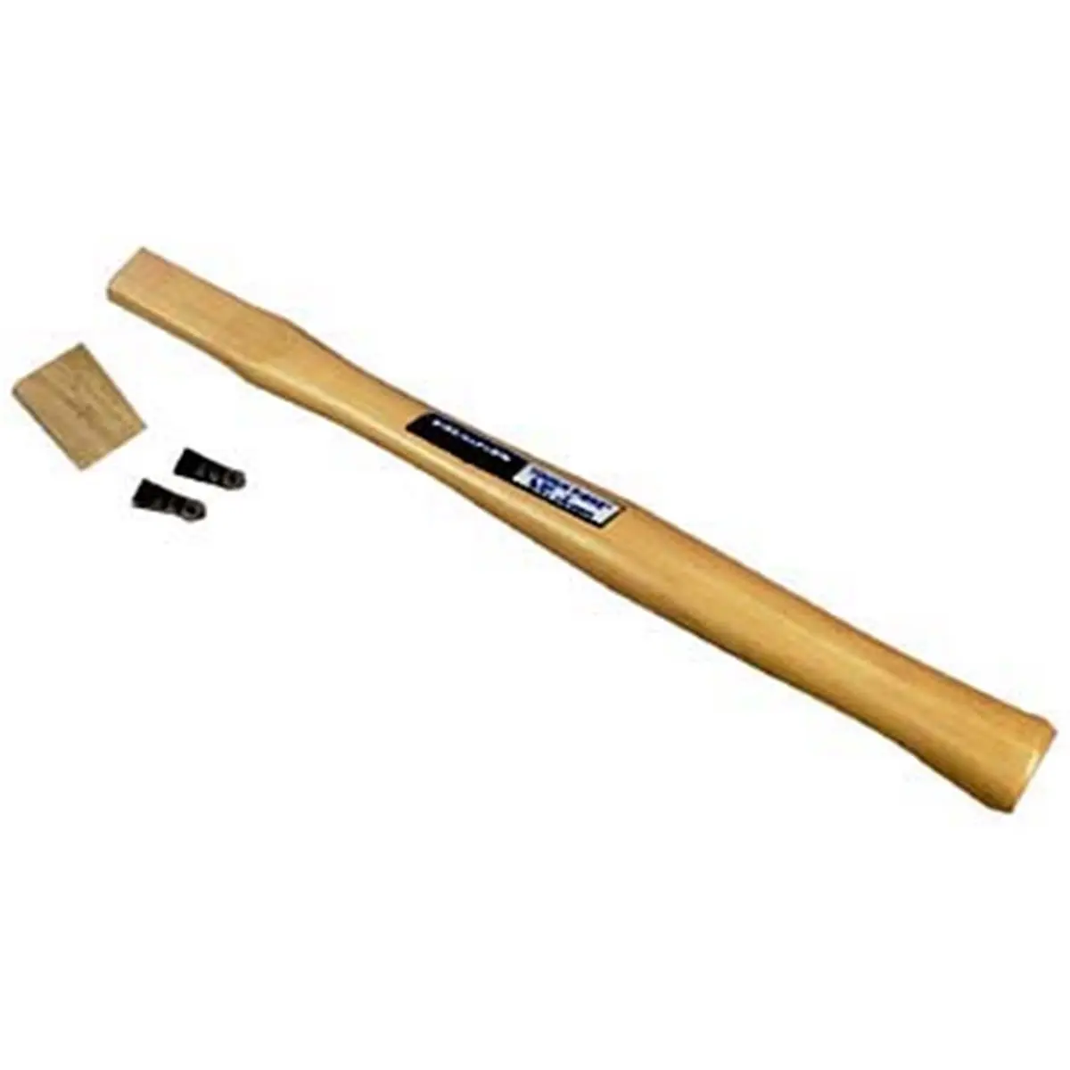 Vaughan 16-Inch Adze Eye Hickory Replacement Hammer Handle - Machine Gauged Second Growth, Double Sanded, Lacquered Finish for 20 oz Claw & Framing Hammers, Claw Hammer