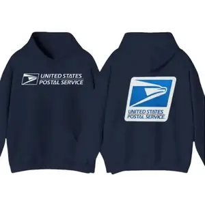 Print United States 2-Sides Hoodie, Vintage USPS Hoodie, Trendy Hoodie, Gift for Men Women