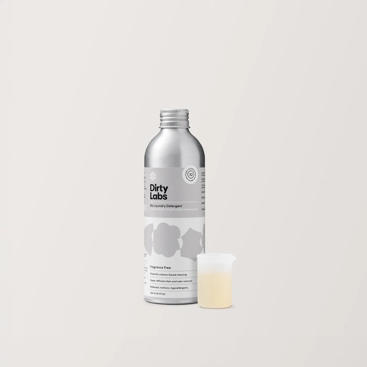 Hand Wash & Delicates Bio Liquid Laundry Detergent (32 Loads) - Unscented, Fragrance-Free, and Gentle Cleaning Formula