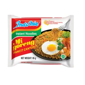 Indomie, x2 Mi Goreng Stir Fry Noodles - Hot & Spicy, Halal Certified Food Instant