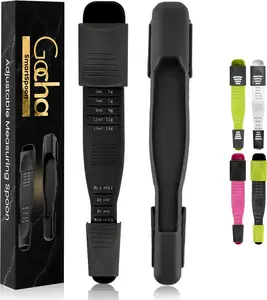 Adjustable Measuring Spoon | Double-End Teaspoon Scoop with Multi-Scale Levels (0.5ml to 13ml) | Ideal for Tea, Coffee, Spices & Liquids | Perfect Kitchen Tool for Accurate Measurements