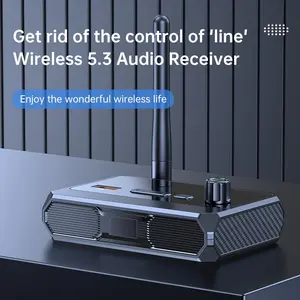 Wireless 5.3 Receiver for Home Stereo, Speaker Adapter Support Optical Rca Aux 3.5mm, HD Wireless Music Audio Adapter Accessories