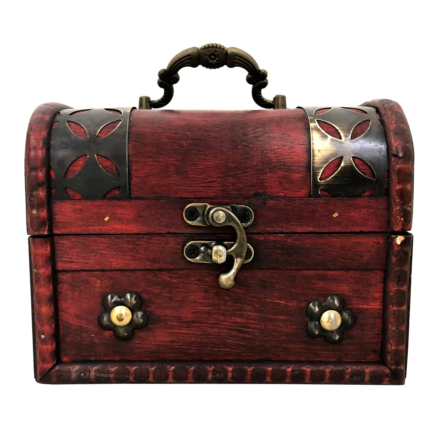 Wooden Pirate Treasure Chest Start Your Adventure