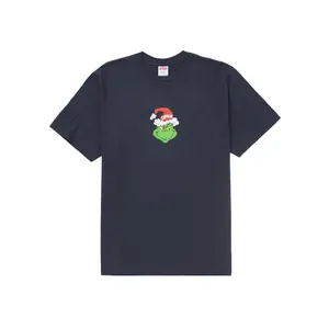 Supreme Men's Grinch Tee Navy, from StockX