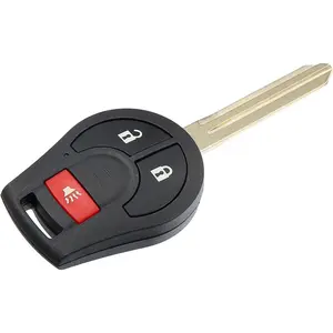 315 MHz Key Fob Keyless Entry Remote Fit for Nissan Sentra NV200 NV1500 NV2500 NV3500 Sentra 2008-2013 for Nissan Rogue 2008-2015 CWTWB1U751 - Pack of 1 Black Vehicle Components