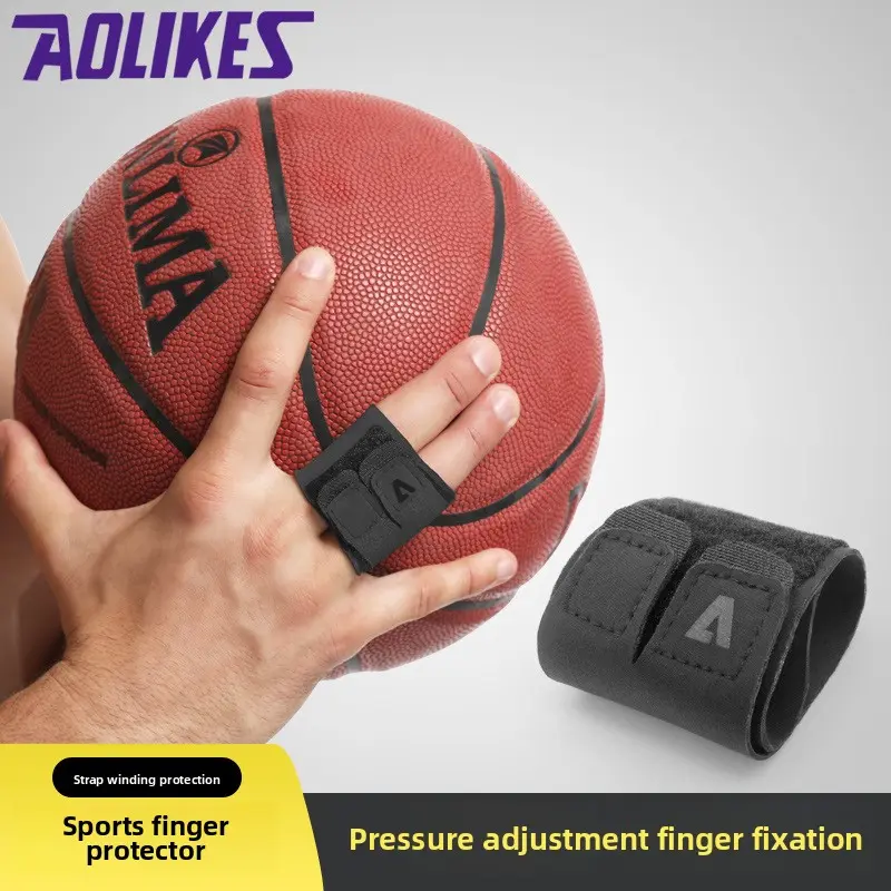 Finger guard manufacturer spot, support pressurized nylon finger guard, basketball volleyball finger joint protective cover Healthcare Protection Tool