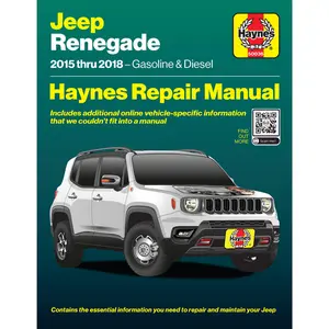 Jeep Renegade (2015 - 2018) Haynes Repair Manual