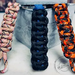 Cobra Paracord Keychain - Durable and Reliable Emergency Rope Accessory