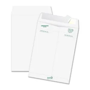 Quality Park Products QUAR1460 Tyvek Open-End Self Sealing Envelope - Plain - 9in.x12in. - White, Office Stationery & Postal Supplies, Self Sealing Envelopes & Postal Supplies