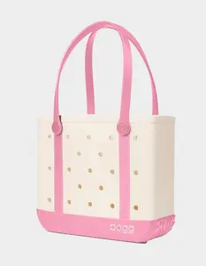 BOGG BAG  Womens Varsity Hues Bitty Tote, Blowing Pink Bubbles
