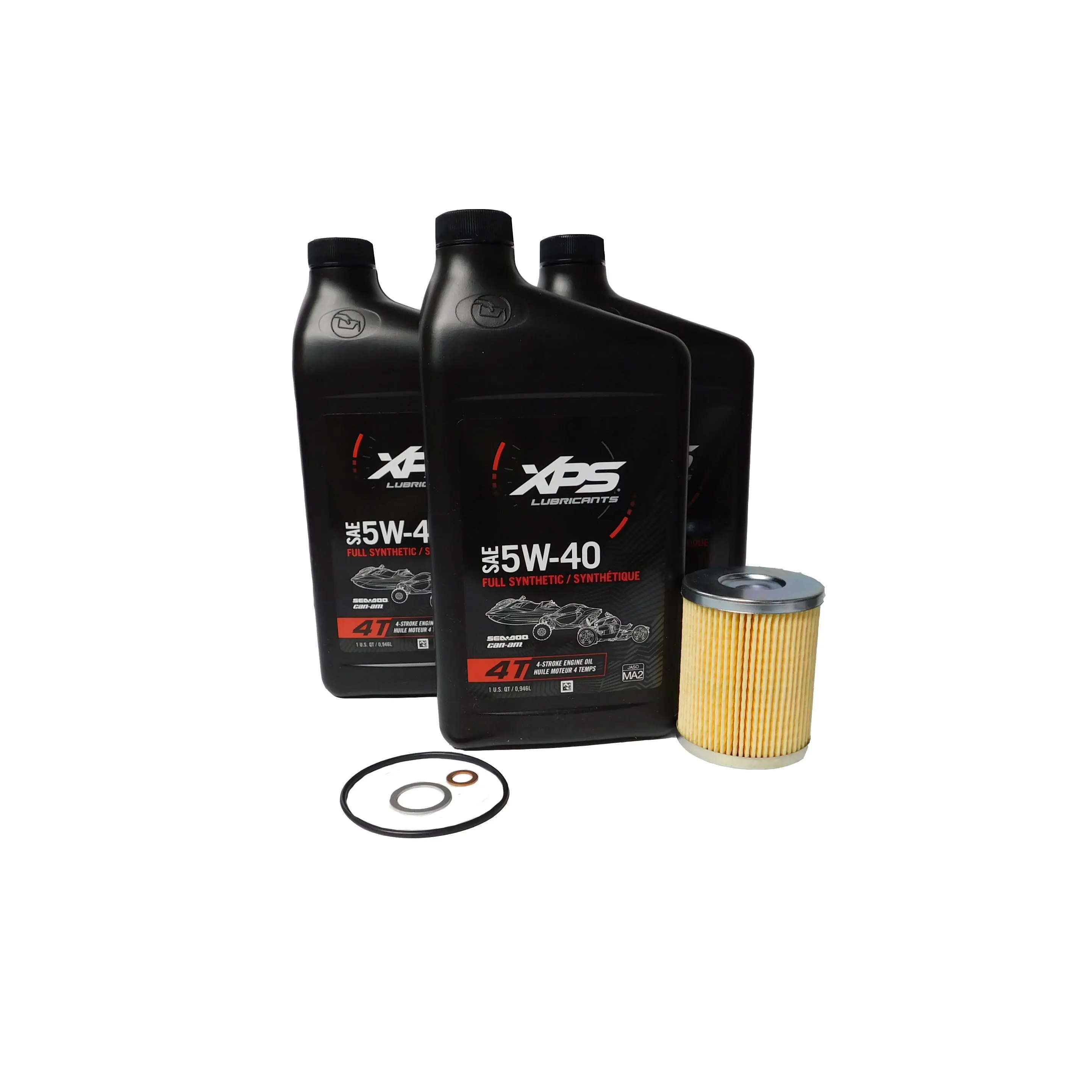 2019-2024 Can-Am Ryker 600 Ace OEM Full Synthetic Oil Change Kit 5W-40 9779490