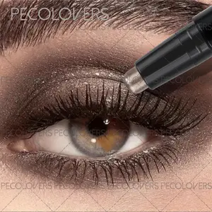 1pc Dual-End Shimmer Glitter Eyeshadow Stick,Quick-Dry,Eyeshadow Stick,Ideal Gift for Women's Makeup,Double Ended Eyeshadow
