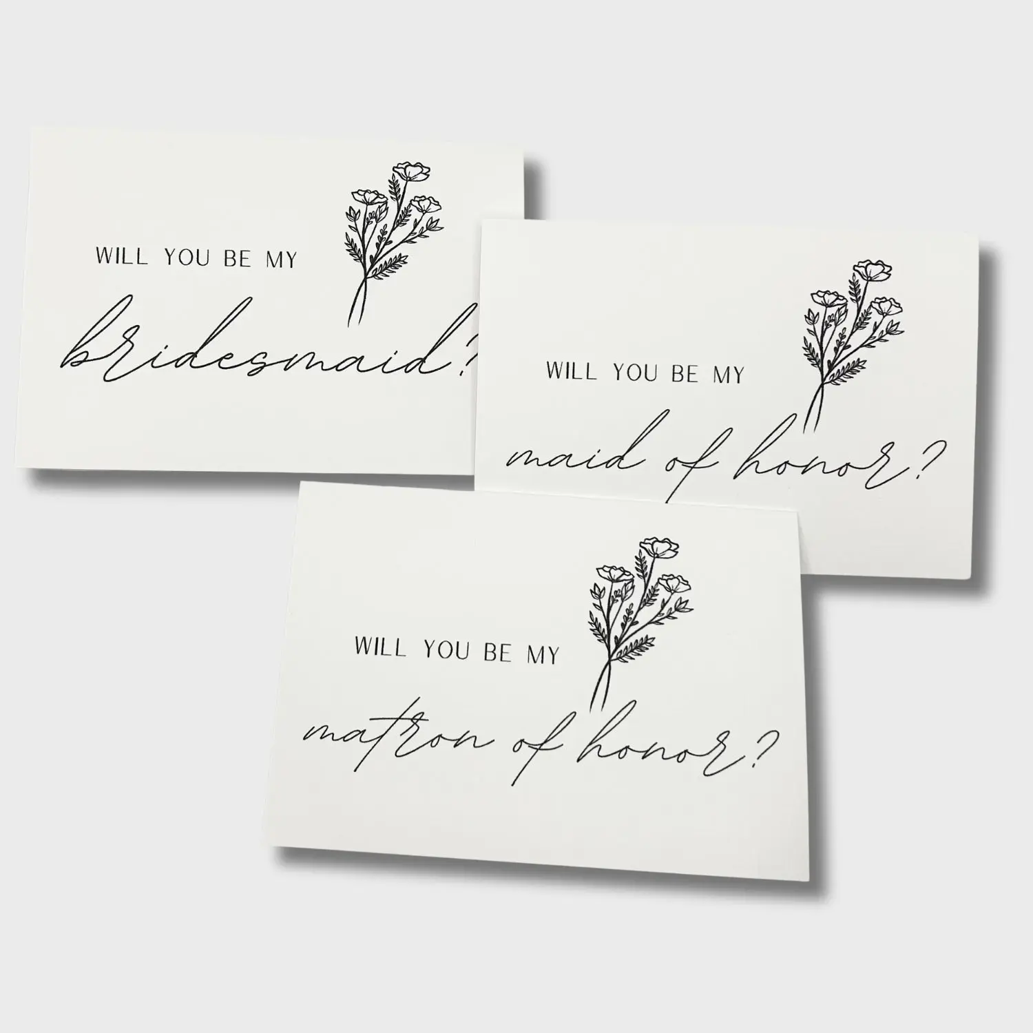 Bridesmaid Proposal Card Pack Bridesmaid Proposal Card Pack