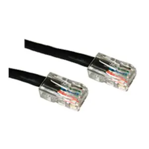 212 MAIN CAT 5E Copper Wire Assembled Patch Cable - 100ft High-Speed Male-to-Male Cable, 350 MHz Performance, Black (Tools & Hardware, Ropes Chains & Pulleys Category)