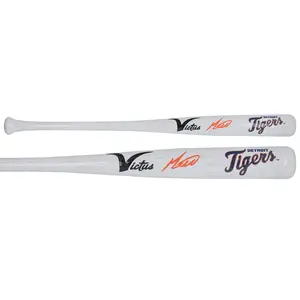 Max Clark Detroit Tigers Autographed Victus White Mini Bat - Fanatics Authentic Certified