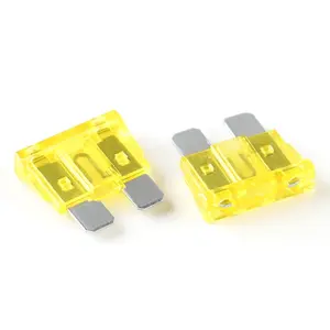 (25Pcs) 20 Amp Standard Car Fuses, 20A Automotive Fuse(ATO/ATC), Blade Fuse for Car/RV/Truck/SUV/Motorcycle/Boat