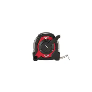 100 ft. Closed Reel Long Tape Measure Hardware Tool