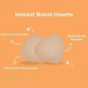 Sticky Inserts -Instant Lift & Boost, Body-ContouringWashable & Reusable, Outfit Enhancer