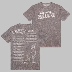 Wallen Still The Problem Tour 2026 Merchandise Realtree Camo Tour Dates Unisex T-Shirt