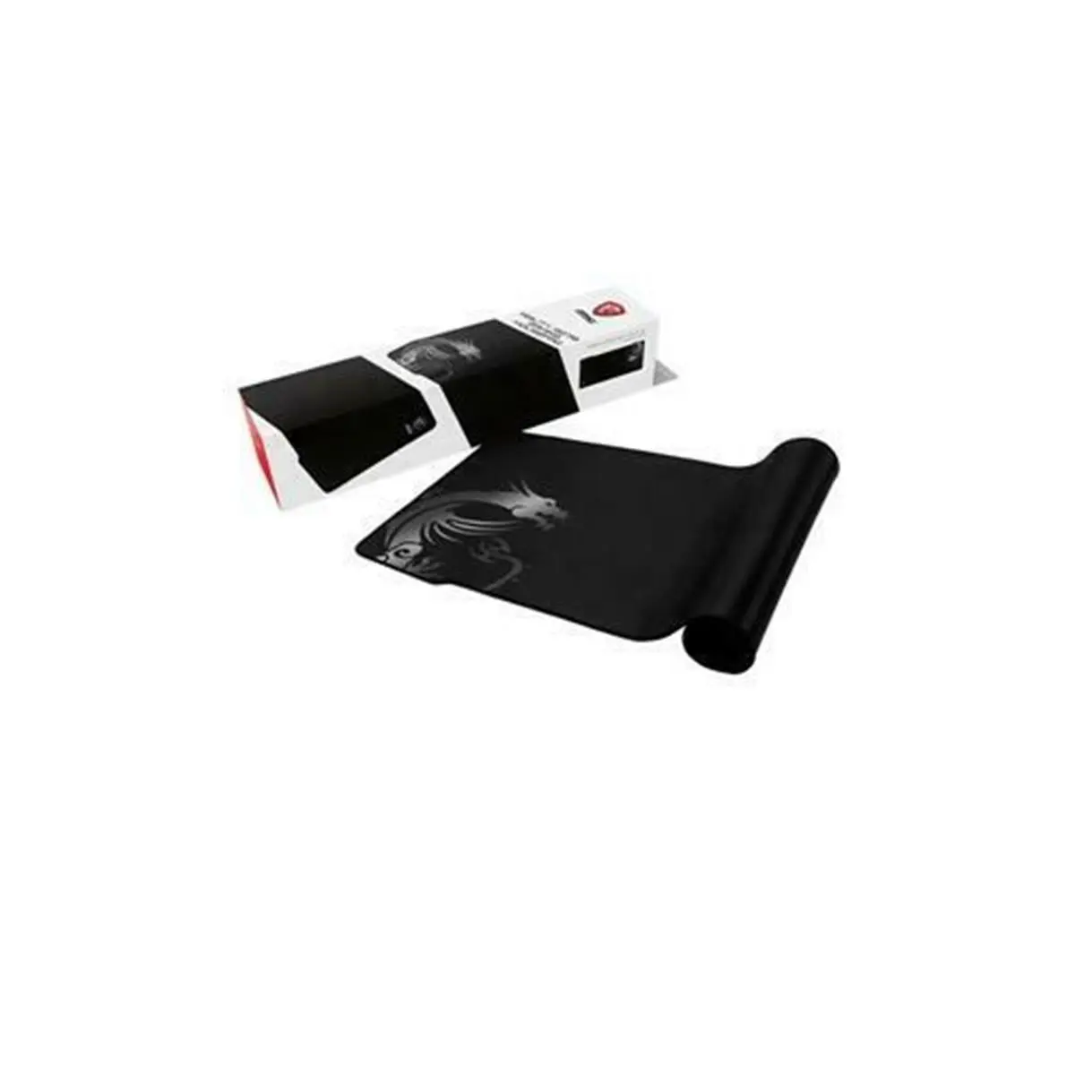 MSI AGILITY GD70 Gaming Mousepad - Black Gaming PC Accessories, High-Performance Computer Mat with Silky Fabric, Flexible Control, Effortless Gliding for Smooth Use