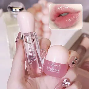 Moisturizing Lip Mask, Hydrating Plant Extract Juicy Lip Care Mask for Day & Night, Plumping Lip Oil for Women & Girls, Lip Moisturizer, Lip Treatment Oil