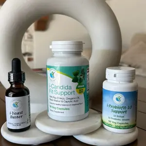 IFastFit Candida Cleanse Gut and Colon support bundle kit Dietary Supplement