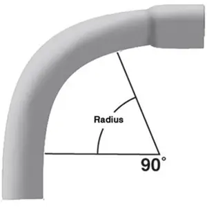 Cantex  2.5 in. 90 deg ElbowSchedule 40 24R