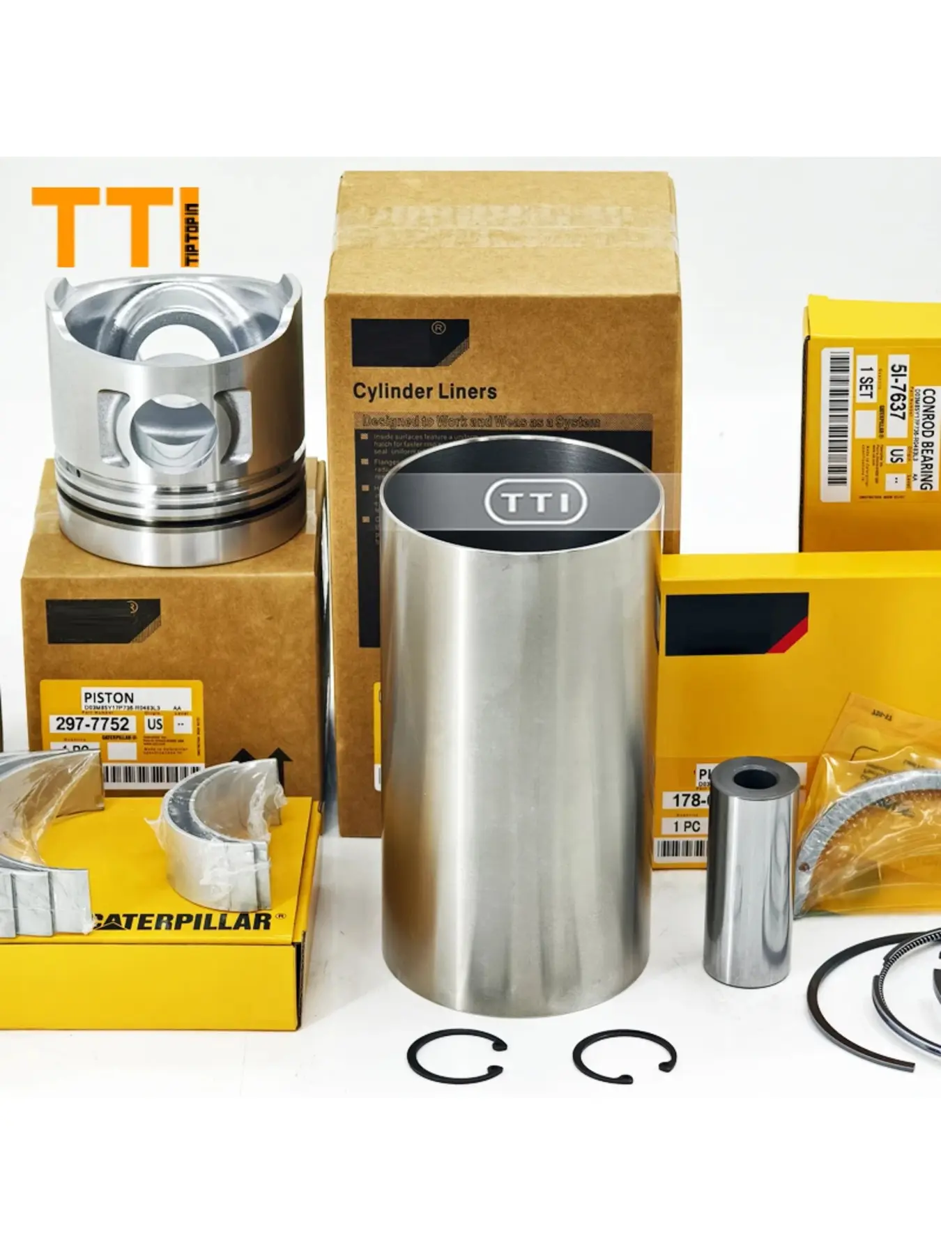 S4K S6KT 3066 Engine Overhaul Rebuild Kit Piston Engine 3066 3116 3126 3176 Cylinder Liner Kit