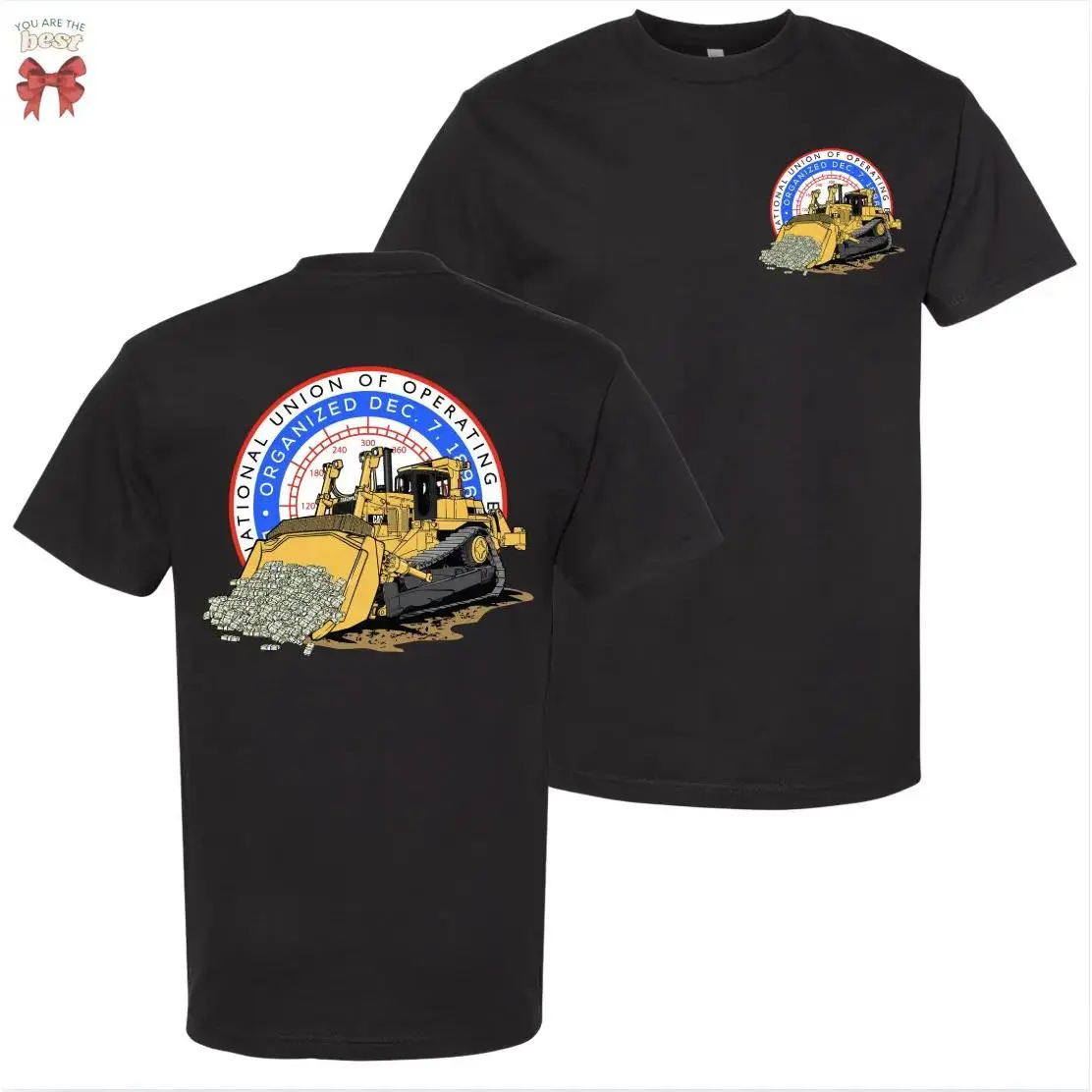 ⛑️ 🛠️ Heavy Equipment Operator T-Shirt, Union Operator Graphic Tee, Proud Construction Worker Shirt, Men’s Construction Operator Top, Tradesman Work Shirt