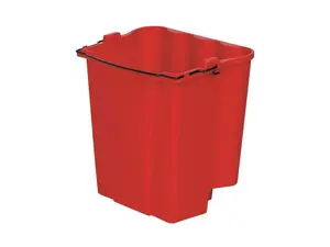 WaveBrake 2.0 Dirty Water Bucket, 18 qt, Plastic, Red 2064907 WaveBrake 2.0 Dirty Water Bucket, 18 qt, Plastic, Red 2064907