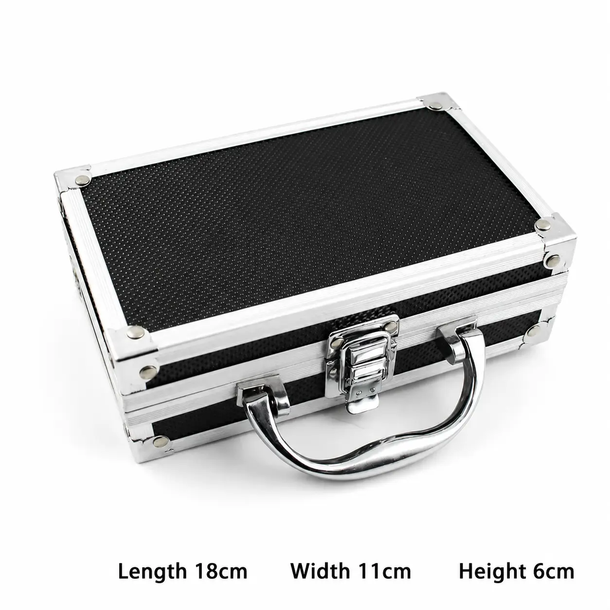 Premium Lockable Mini Aluminum Alloy Secure Storage Case, Portable Money Savings Box for Cash, Jewelry & Wedding Cash Envelopes, Practical Birthday Graduation Souvenir Gift for Friends and Colleagues