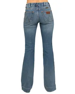 Wrangler Women's Retro Vintage Medium Shelby Trouser Jeans - 11Mpesy