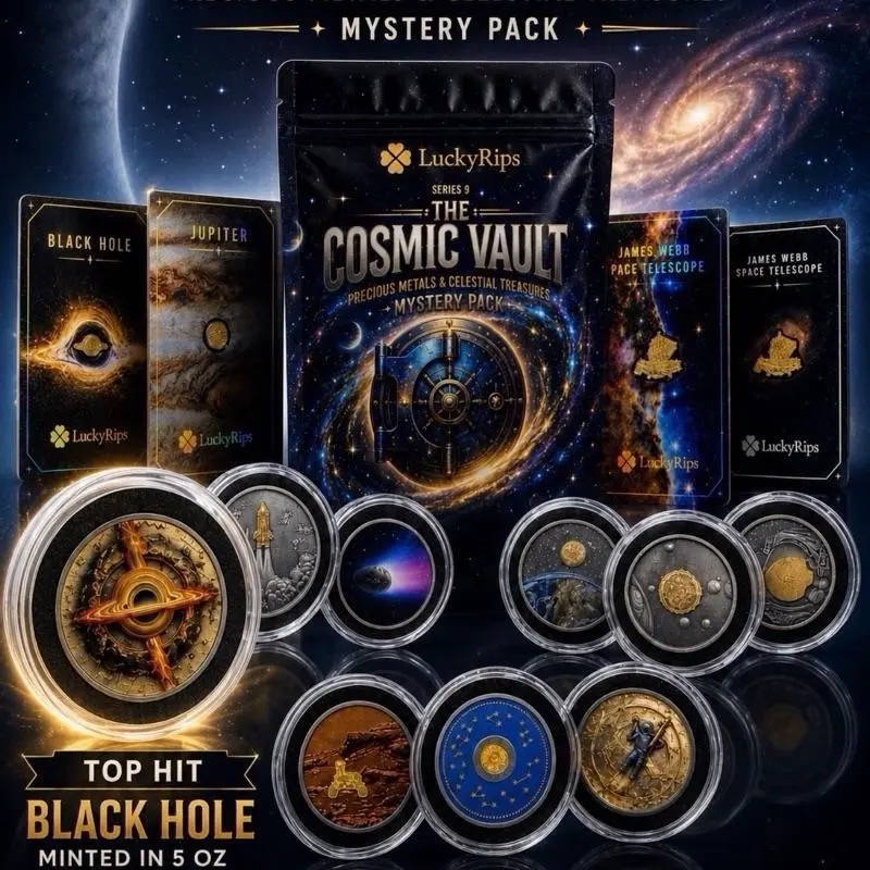 2026 LuckyRips Series 9 Cosmic Vault Sealed Precious Metals Mystery Pack