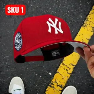 New Era MLB New York Yankees Sportswear Snapback Cap – Premium Flat Brim Baseball Hat, Raised Embroidered Team Logo, Adjustable High Crown Fit for Men Women, Urban Streetwear Hip Hop Fashion, TikTok Viral Style