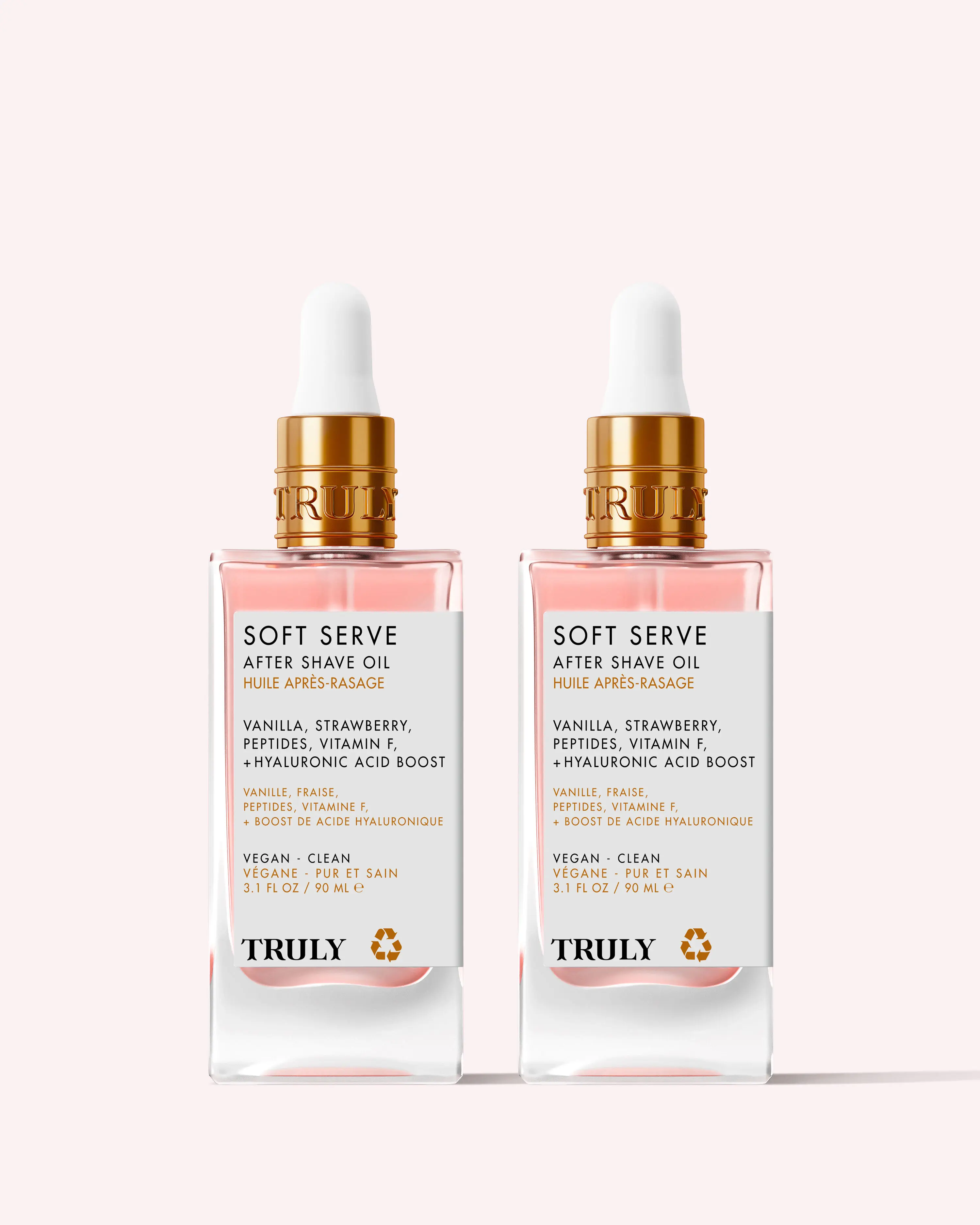 2-Pack Soft Serve After Shave Oil - Healing After Shave Treatment Strawberry & Vanilla Scent 2-Pack Soft Serve After Shave Oil - Healing After Shave Treatment Strawberry & Vanilla Scent