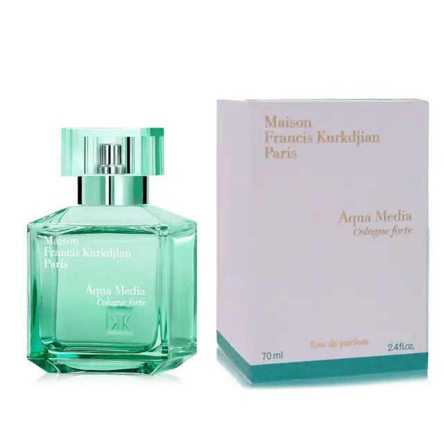 Maison Francis Kurkdjian Aqua Media Cologne Forte for Unisex Eau de Parfum Spray, 2.4 Ounce