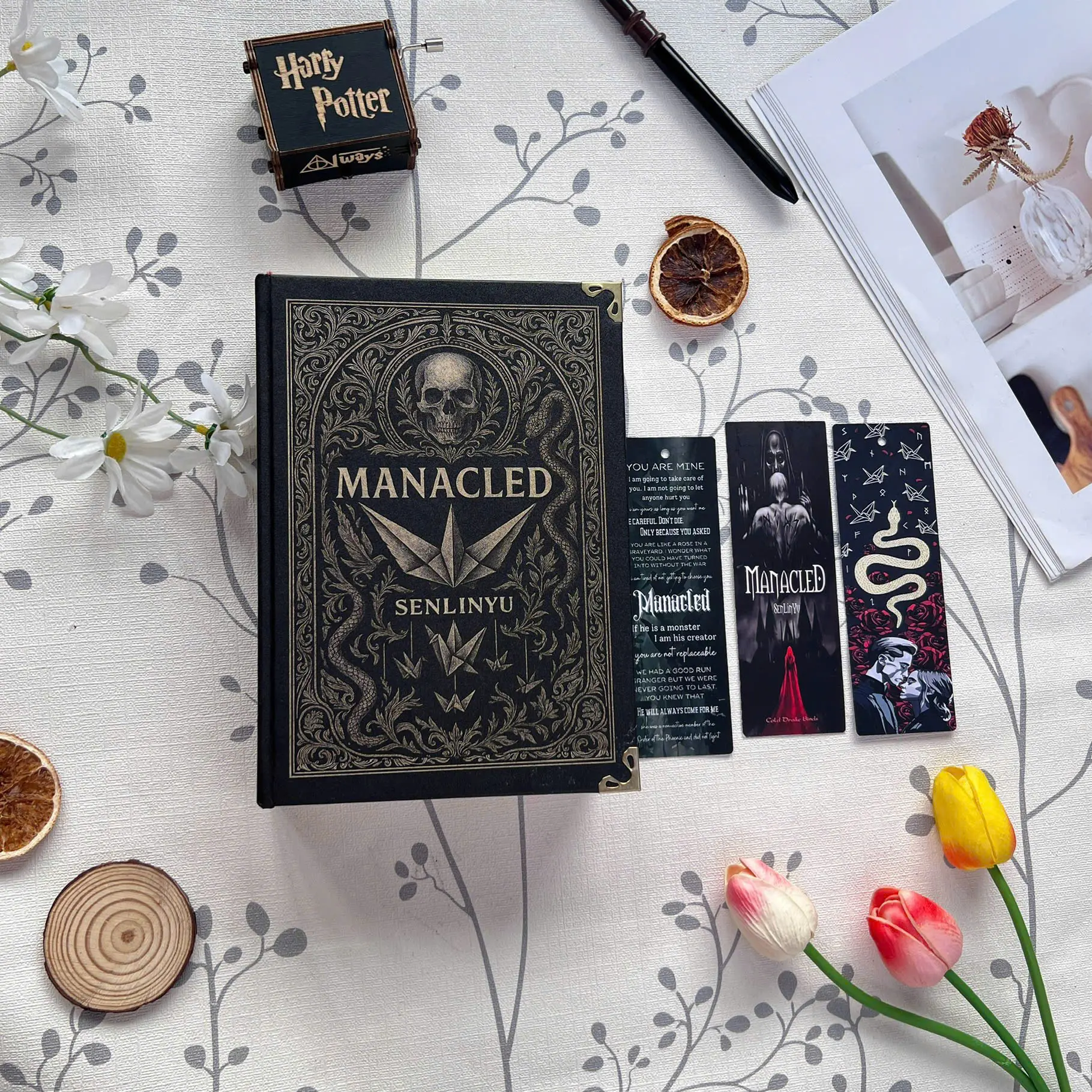 M4nacled by SenLinYu Special Edition Hardcover – Dark Academia – Gothic Romantic Dramione Fanfiction – Harry Potter Fanfic, The Handmaid's Tale